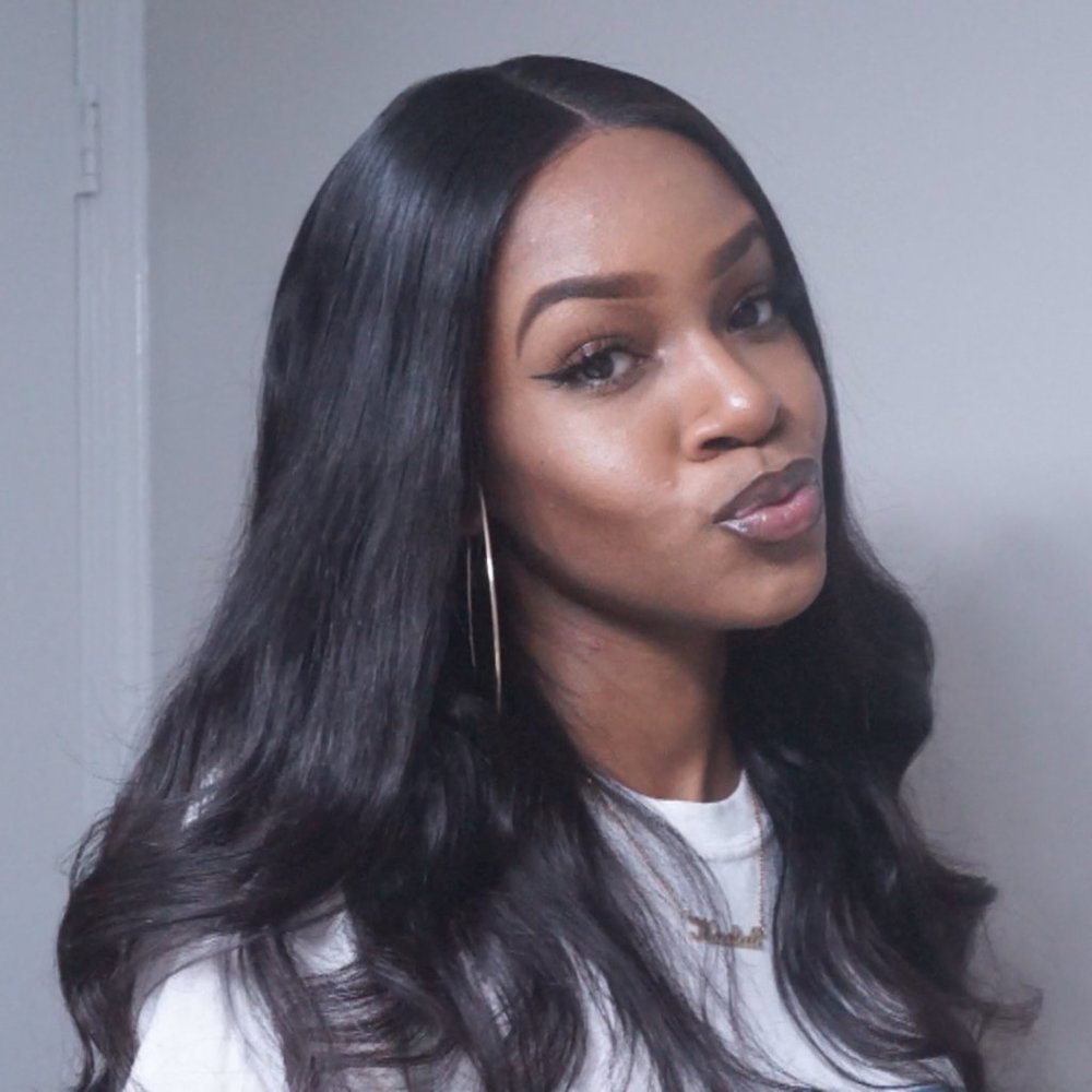 20 inch Lace Closure Straight Hair Wig